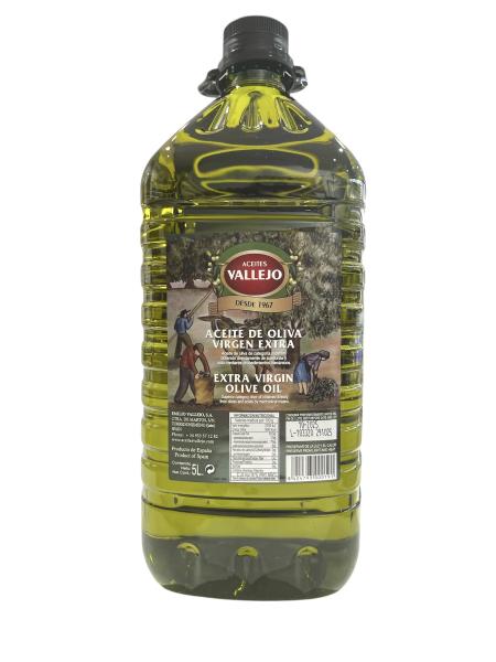 Natives Olivenöl Extra / Aceite de oliva virgen extra "Vallejo" - 5 Liter